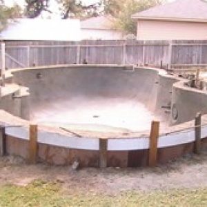 cement pool shell