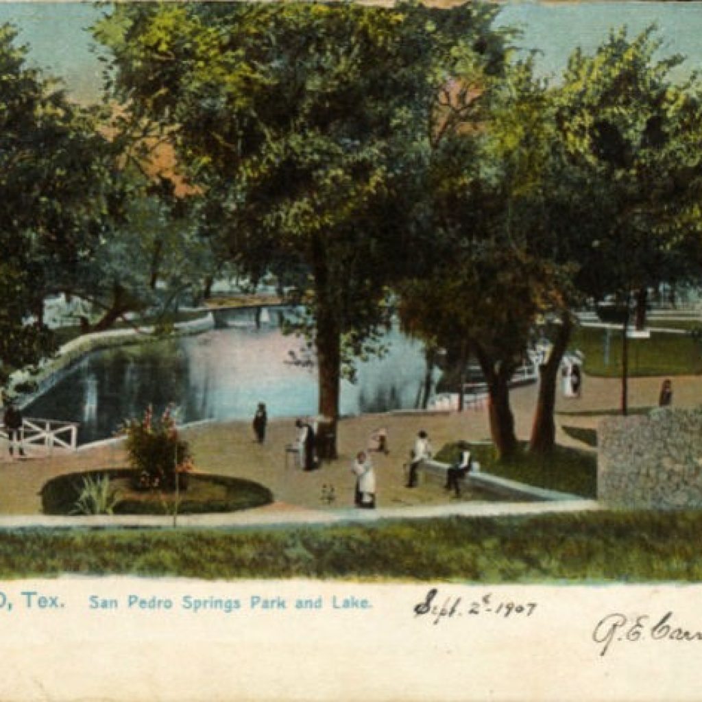 san pedro swimming pool in the early days.