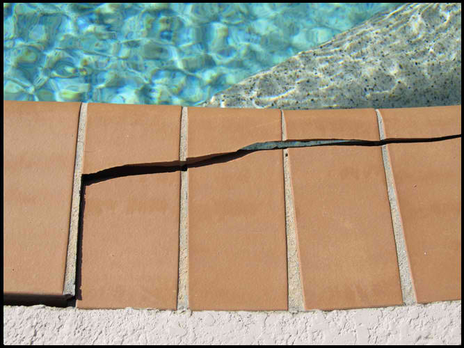 cracked tile san antonio homeowners pool repair